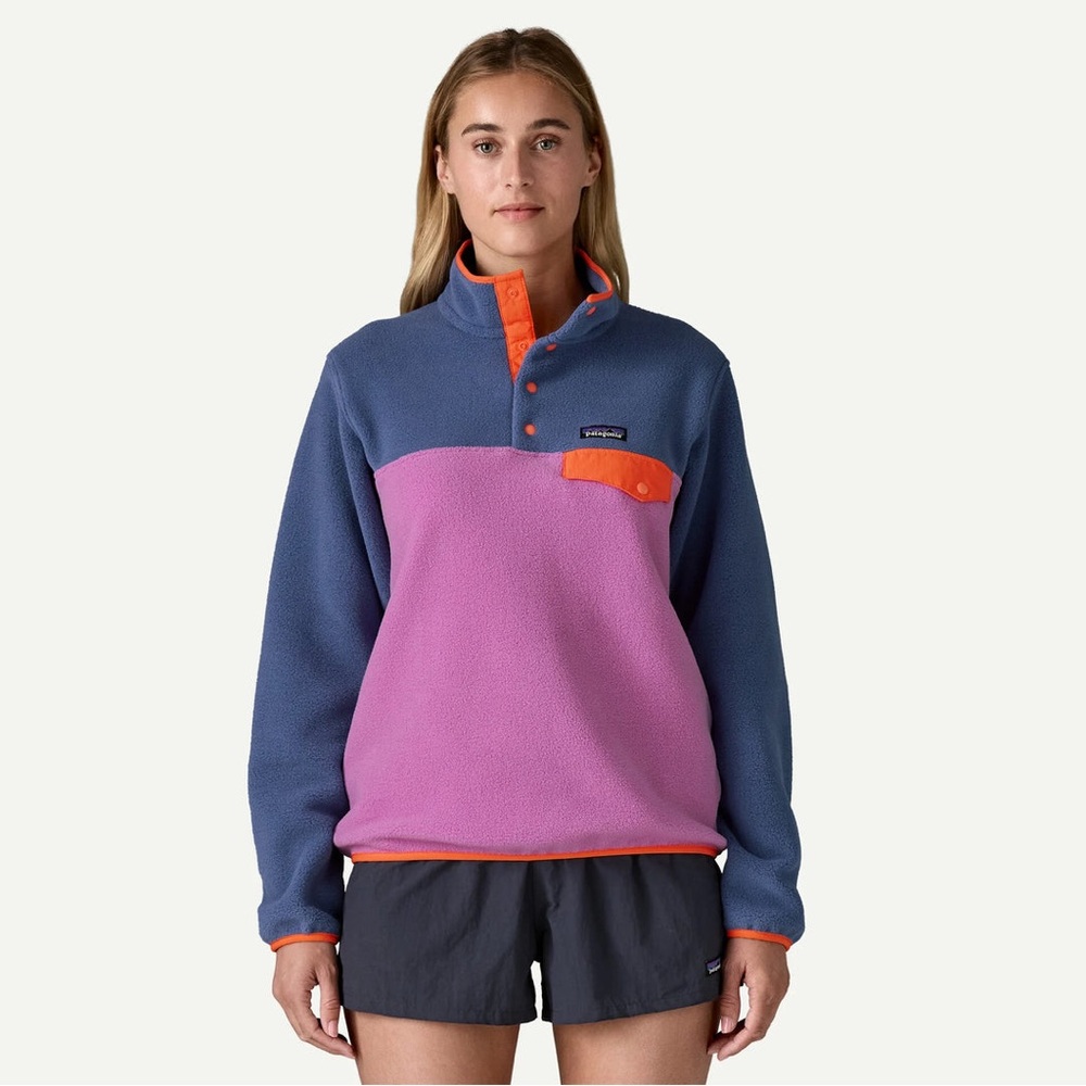NWT Patagonia Women's Synchilla Snap-T Fleece Pullover